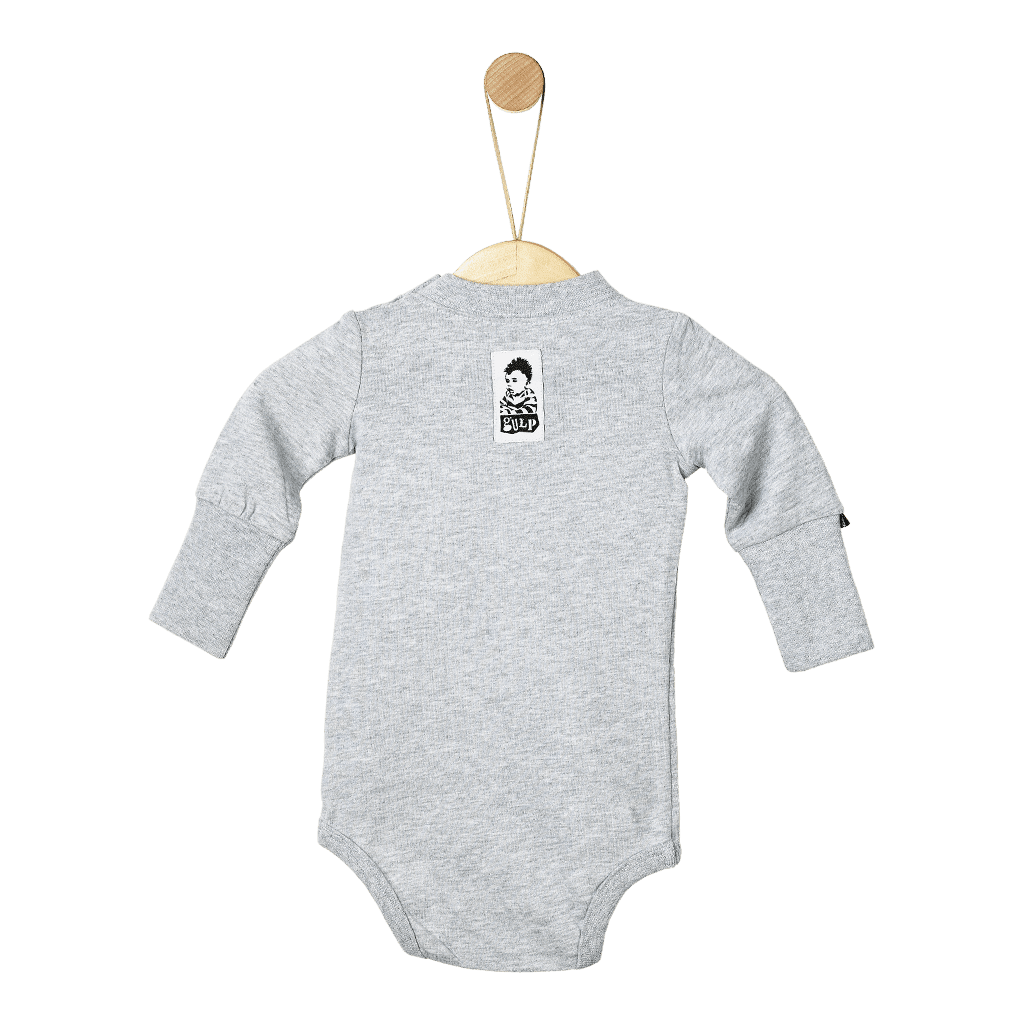 Basic gråmelert Body - Body - Gulp AS - Barne- og babyklær - 2