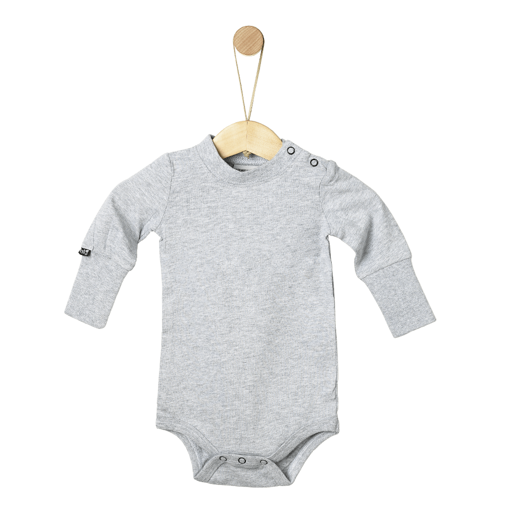 Basic gråmelert Body - Body - Gulp AS - Barne- og babyklær - 1